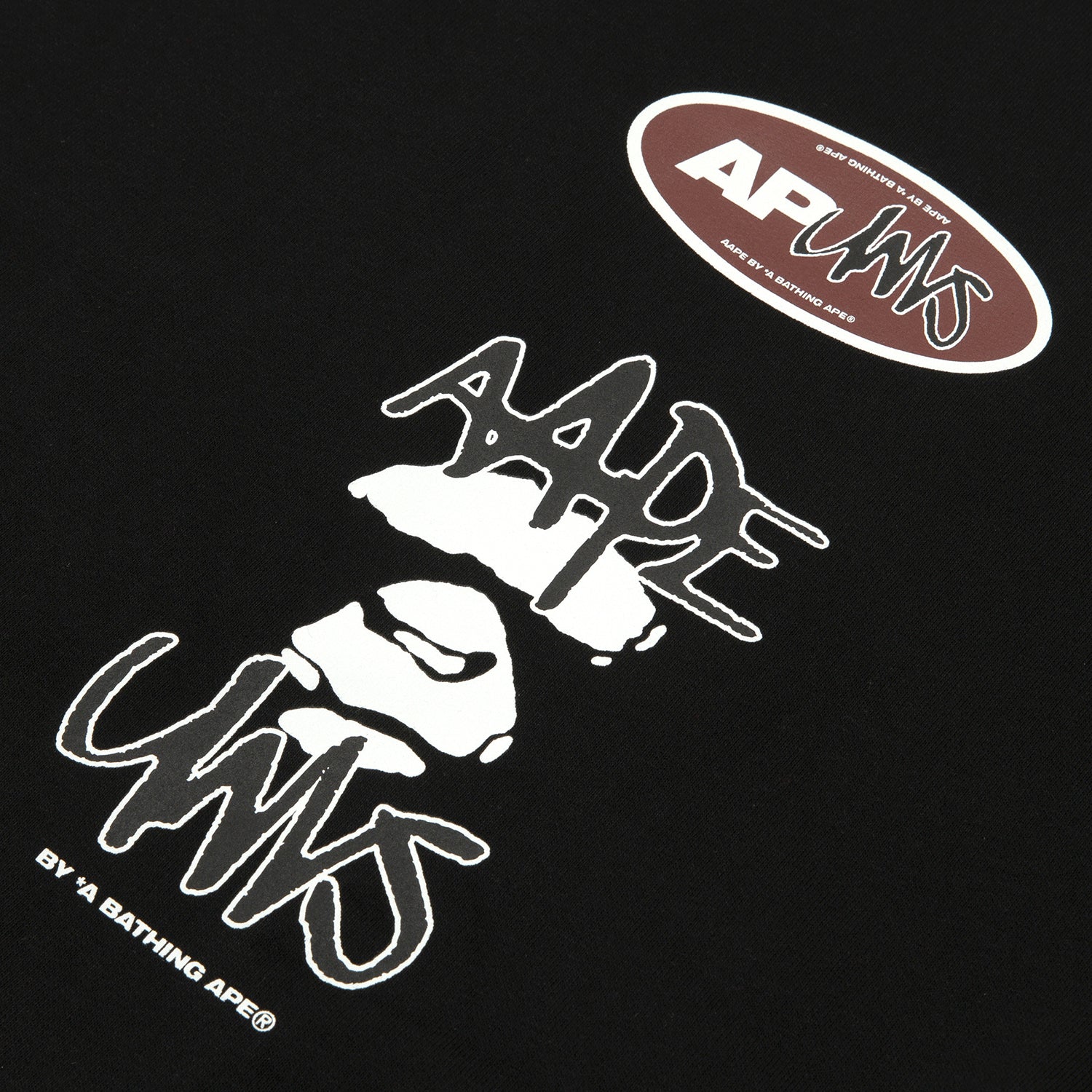 AAPE UNVS CREW NECK SWEATSHIRT