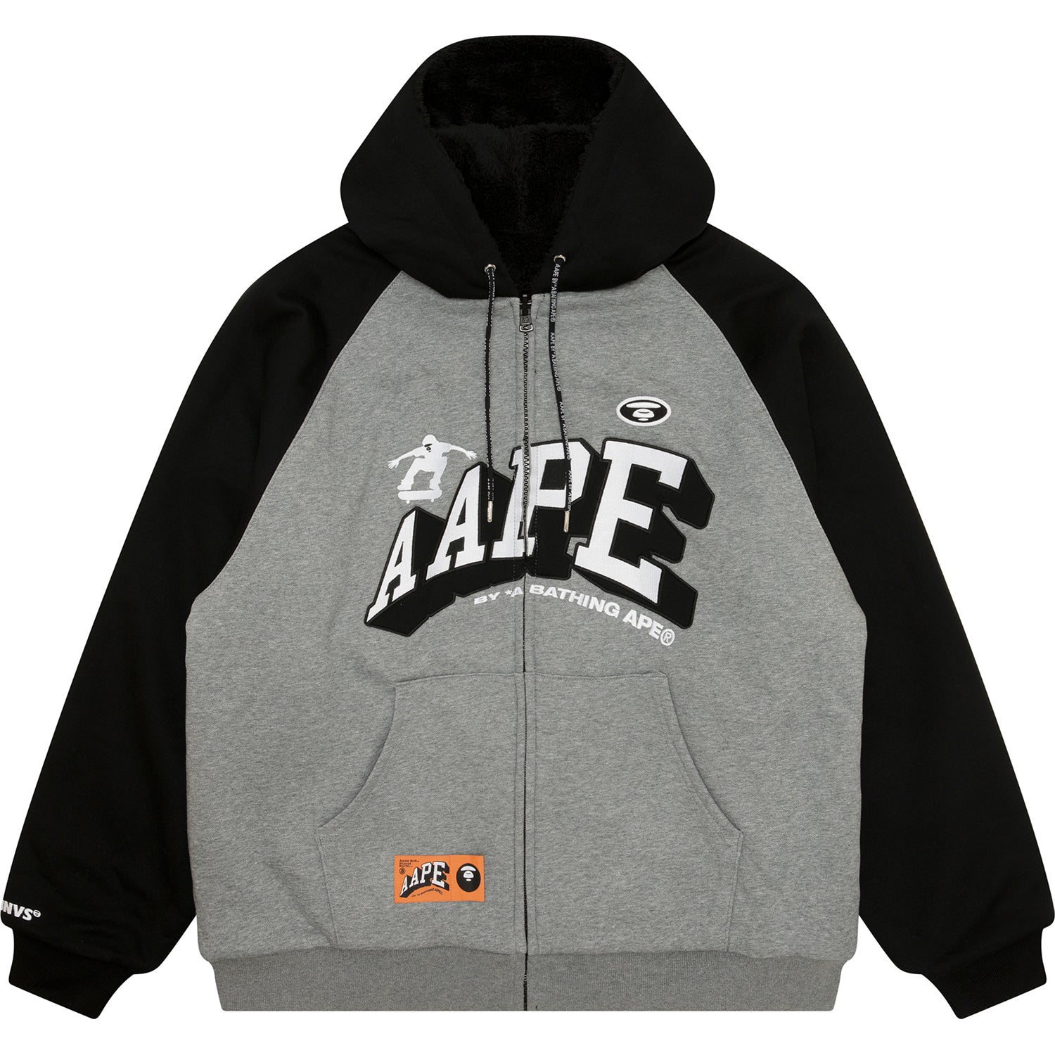 MOONFACE LOGO ZIP-UP HOODIE