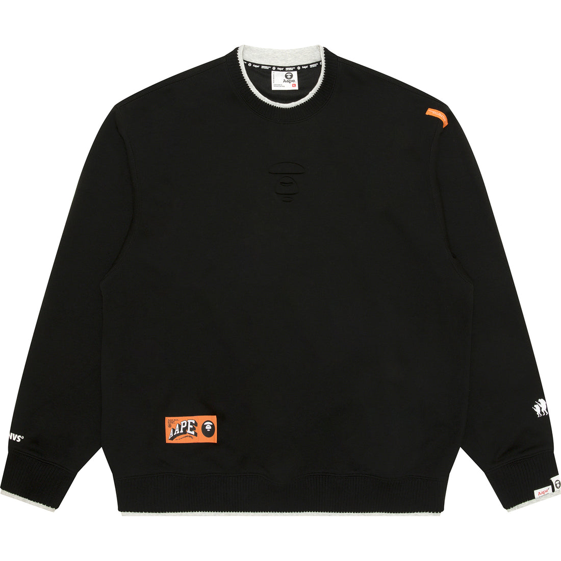 MOONFACE LOGO CREW NECK SWEATSHIRT