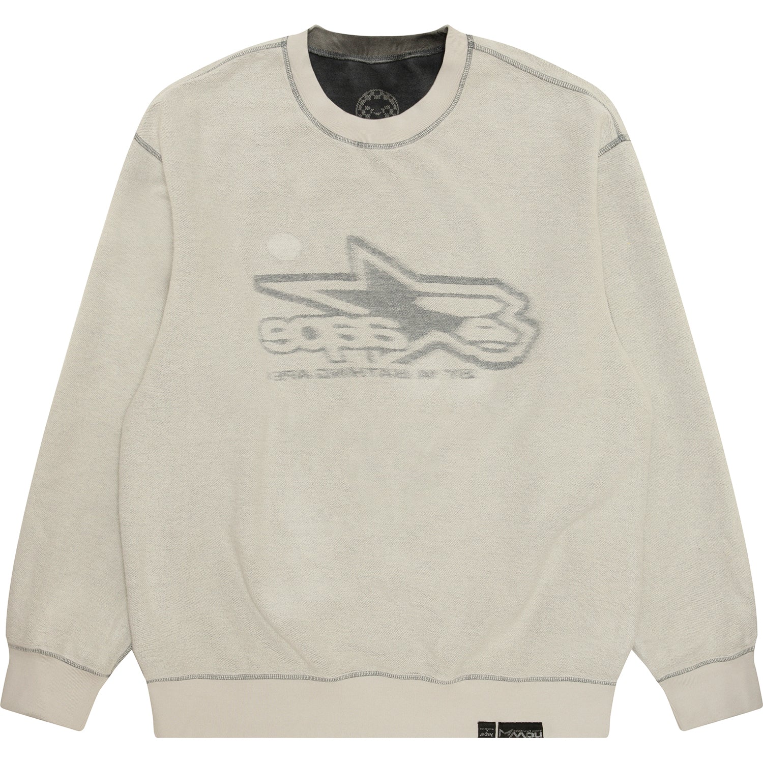 MOONFACE LOGO WASH SWEATSHIRT