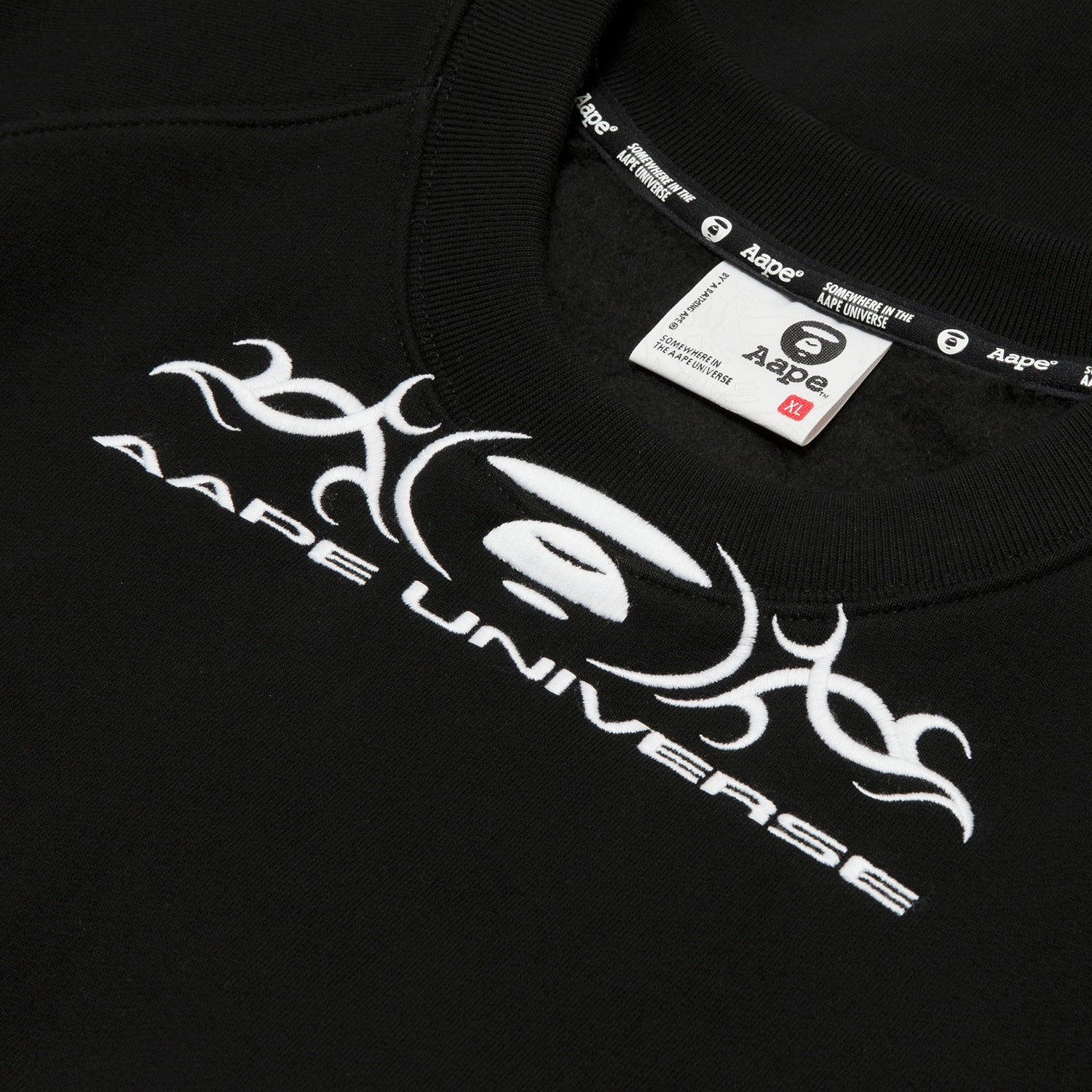 MOONFACE LOGO LAYERED SWEATSHIRT