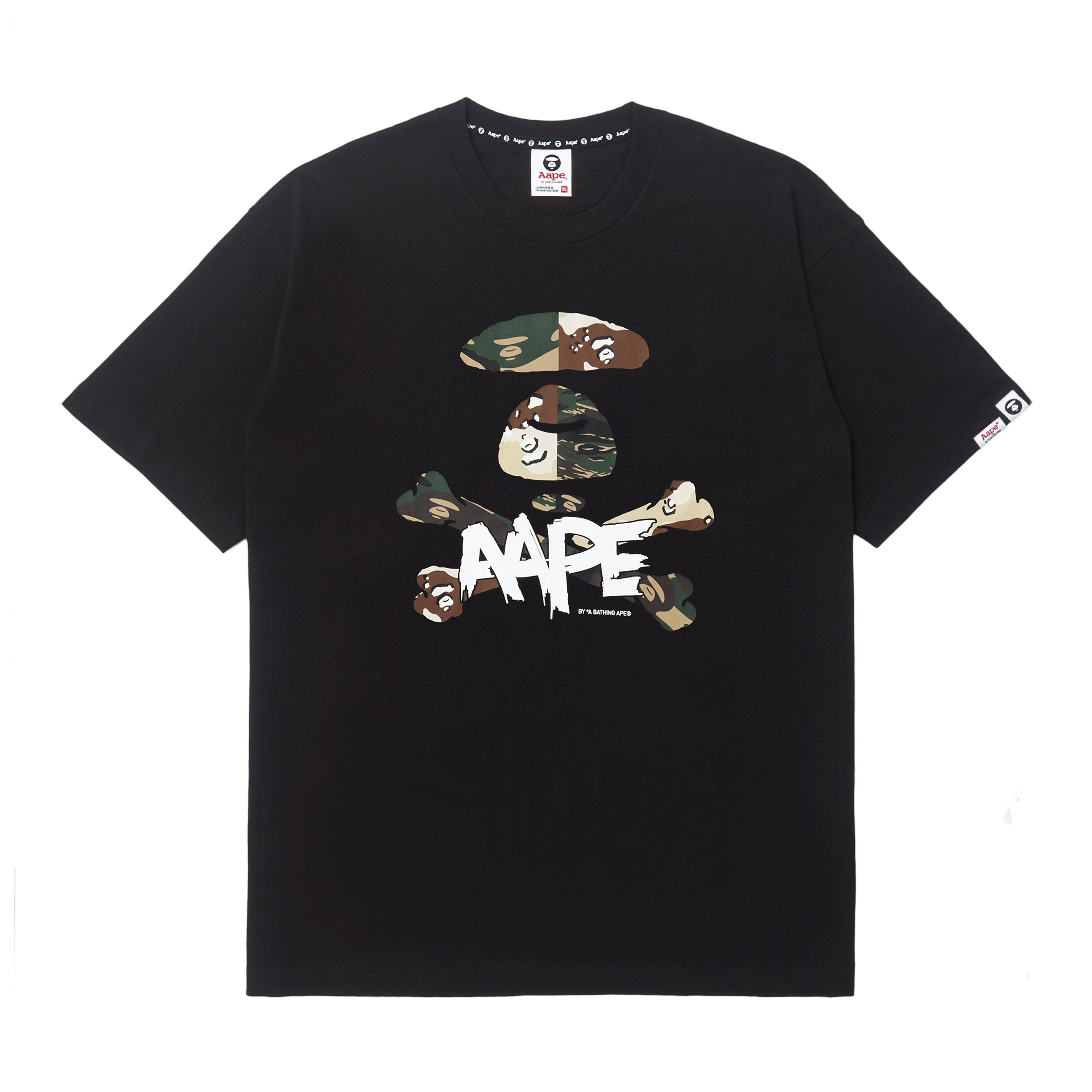 MOONFACE CAMO GRAPHIC TEE