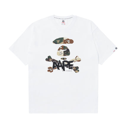 MOONFACE CAMO GRAPHIC TEE