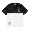 MOONFACE PATCH PANELLED TEE