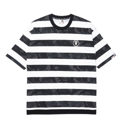 MOONFACE CAMO STRIPED TEE