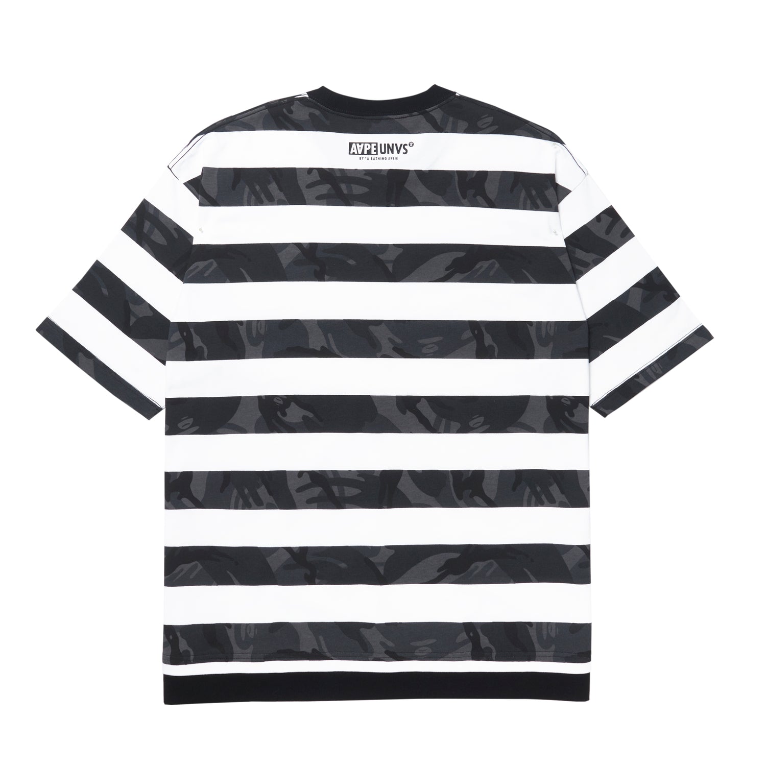 MOONFACE CAMO STRIPED TEE