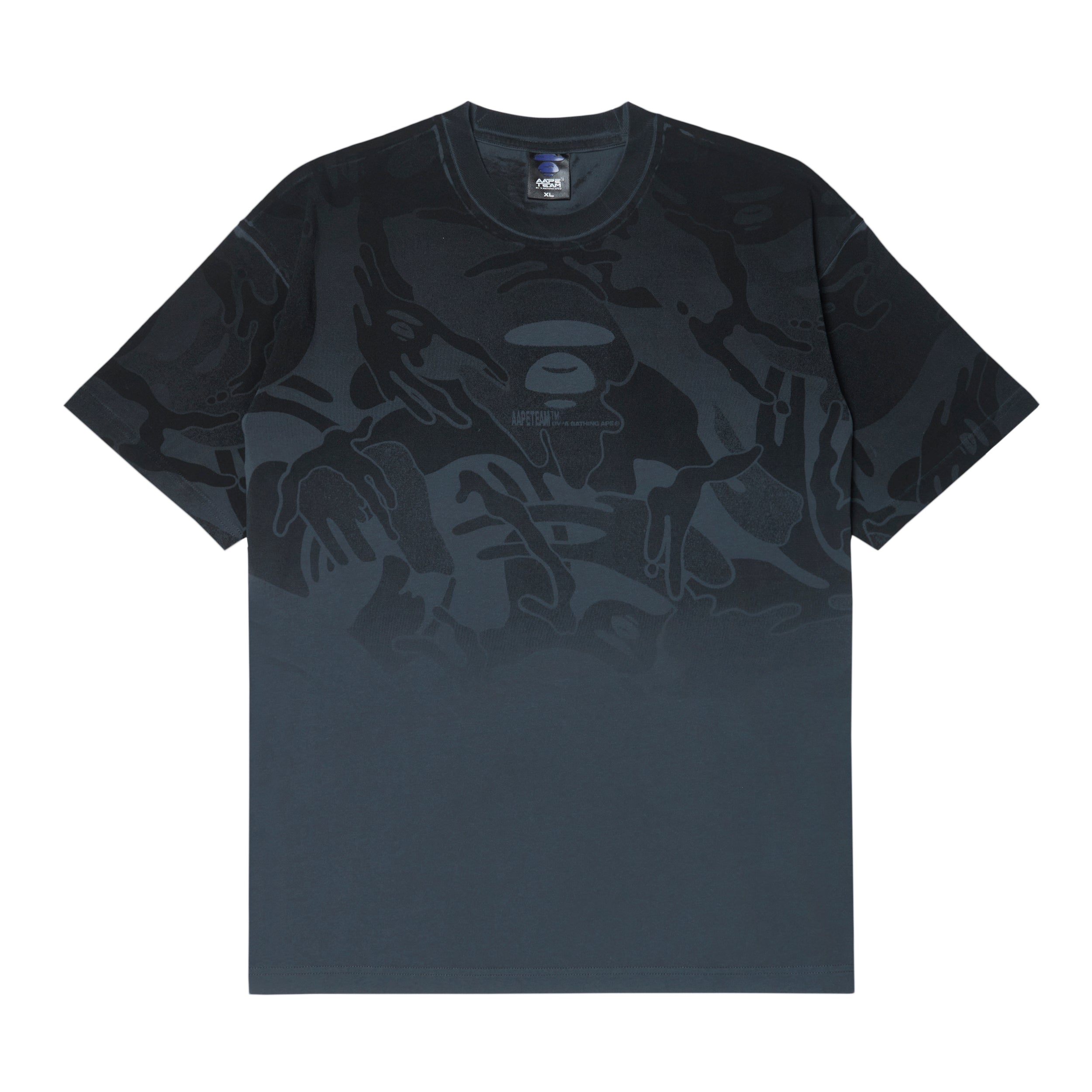 MOONFACE CAMO GRADIENT TEE