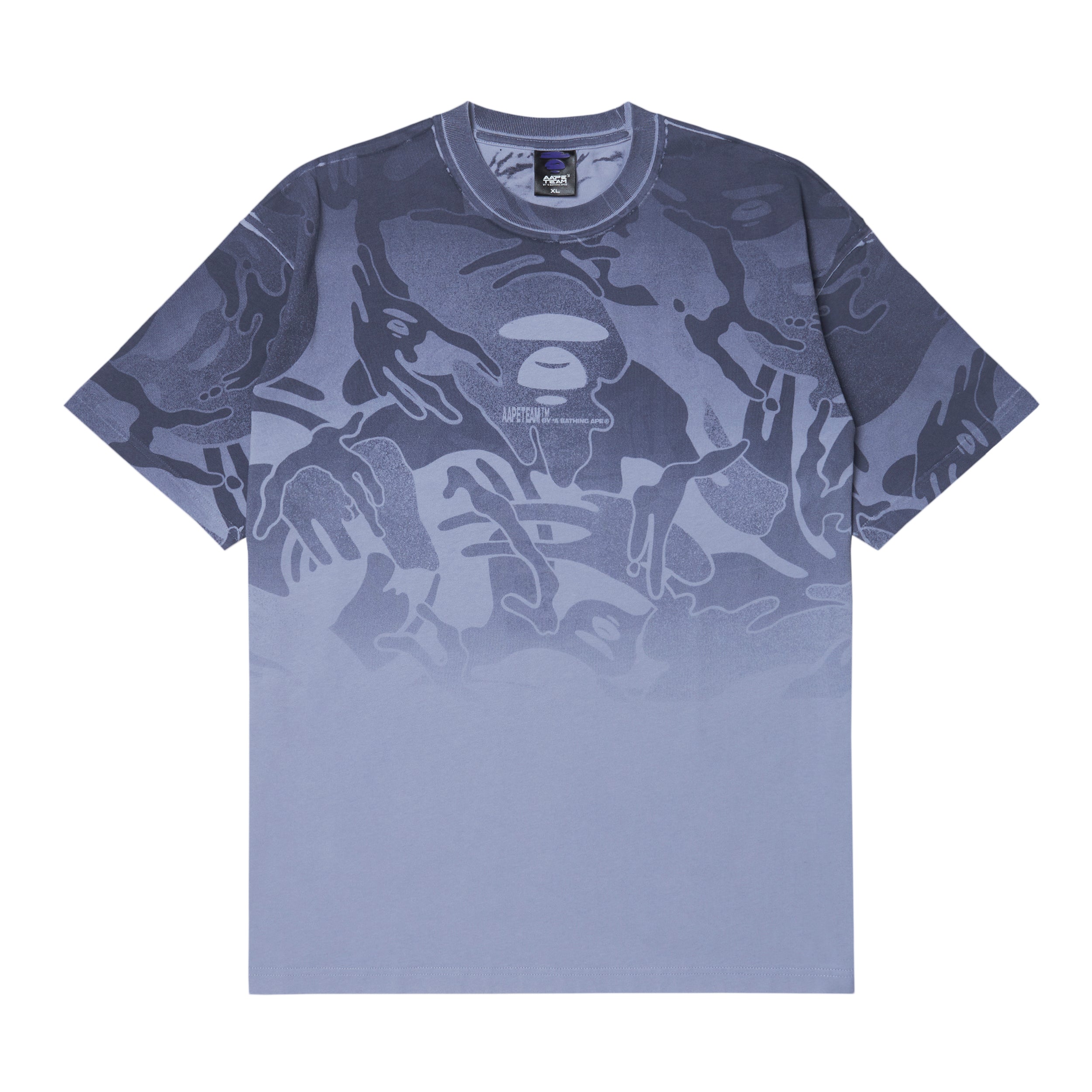 MOONFACE CAMO GRADIENT TEE