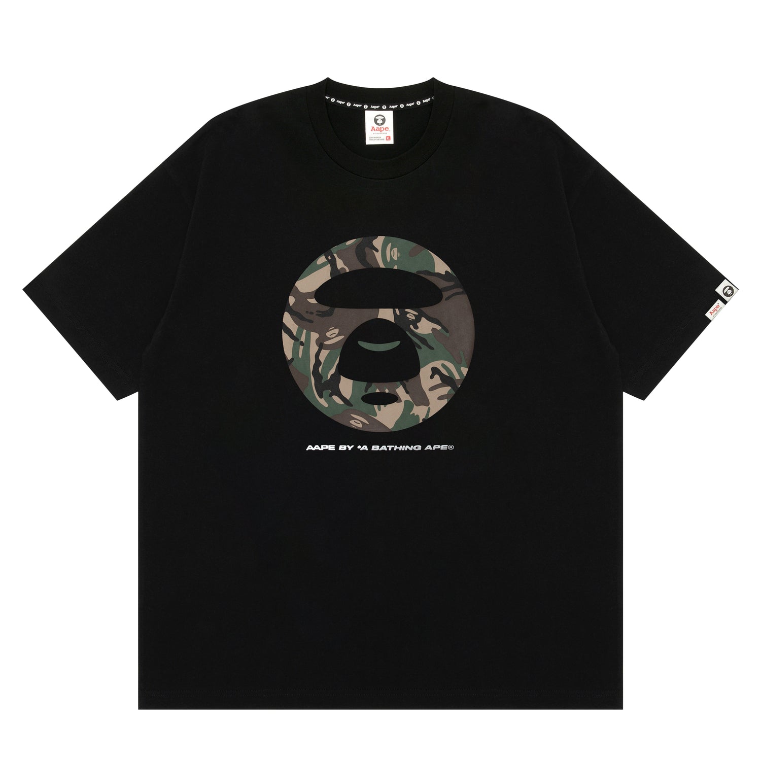 MOONFACE CAMO PRINTED TEE