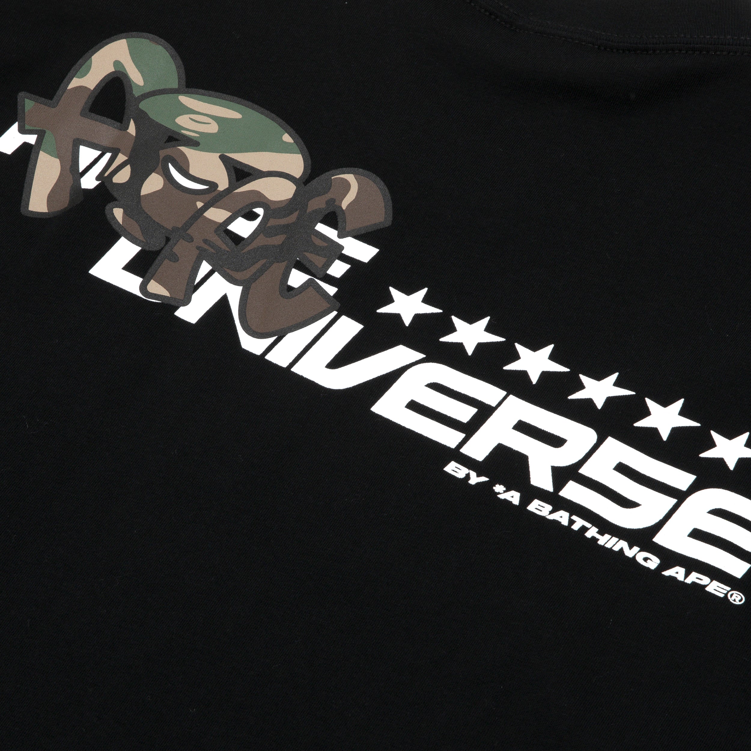 MOONFACE CAMO PRINTED TEE