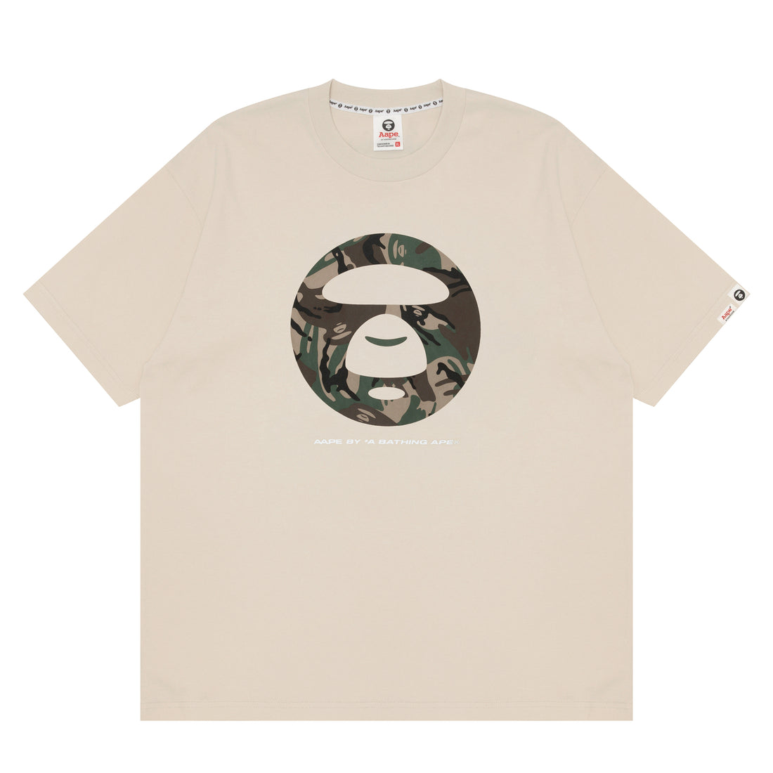 MOONFACE CAMO PRINTED TEE