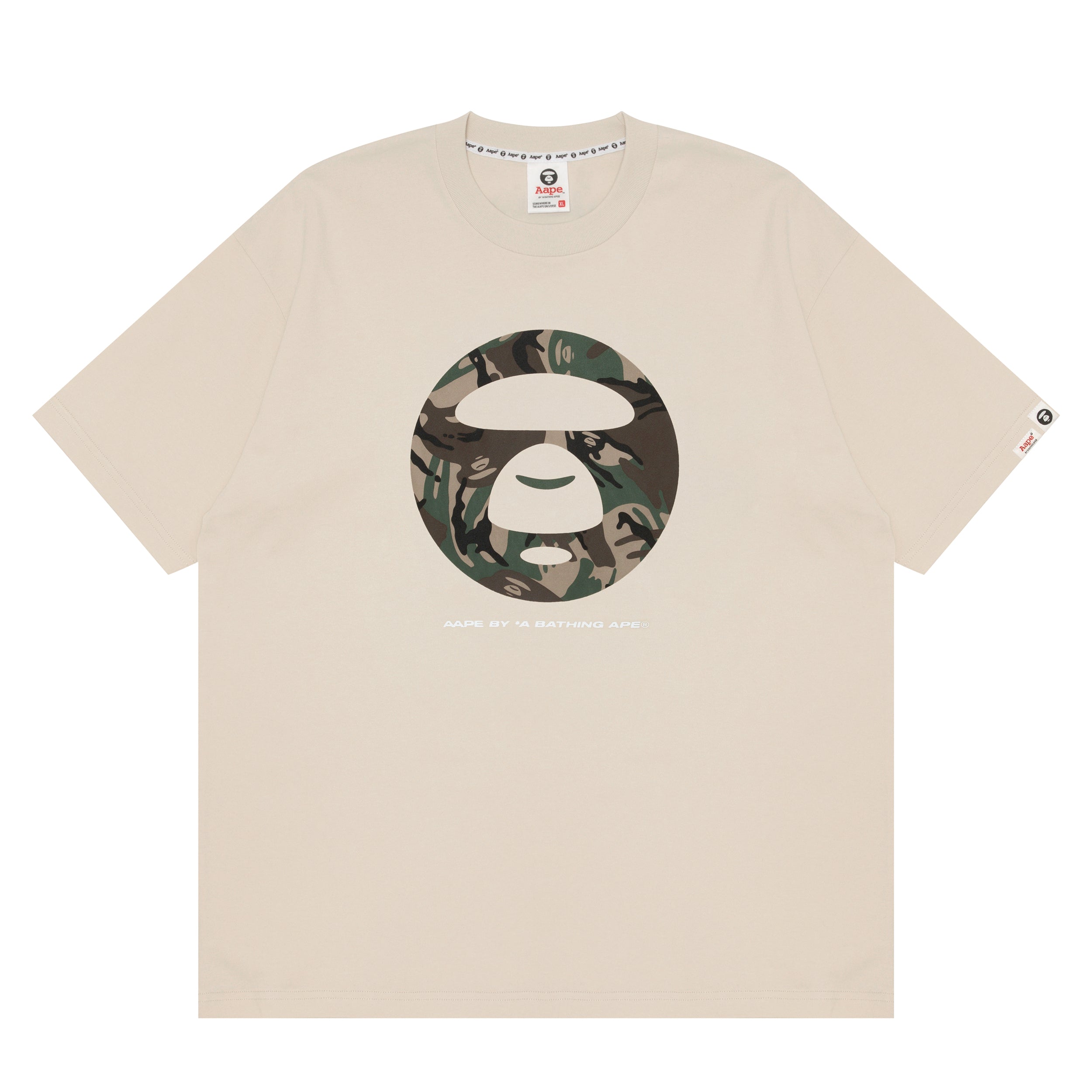 MOONFACE CAMO PRINTED TEE