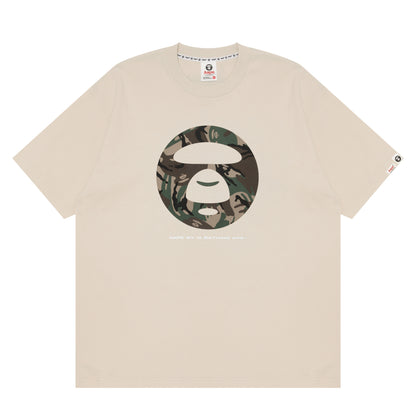 MOONFACE CAMO PRINTED TEE