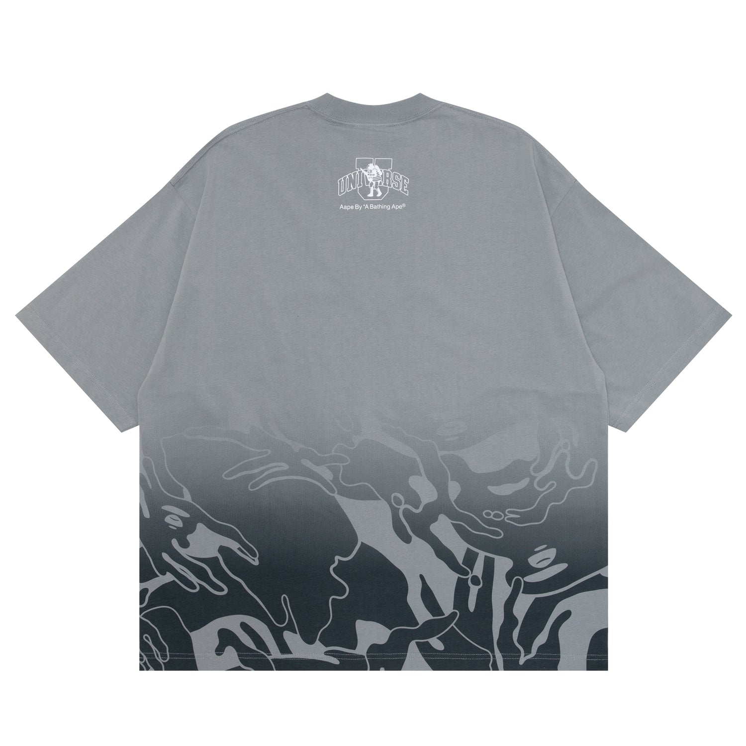 MOONFACE EMBOSSED CAMO TEE