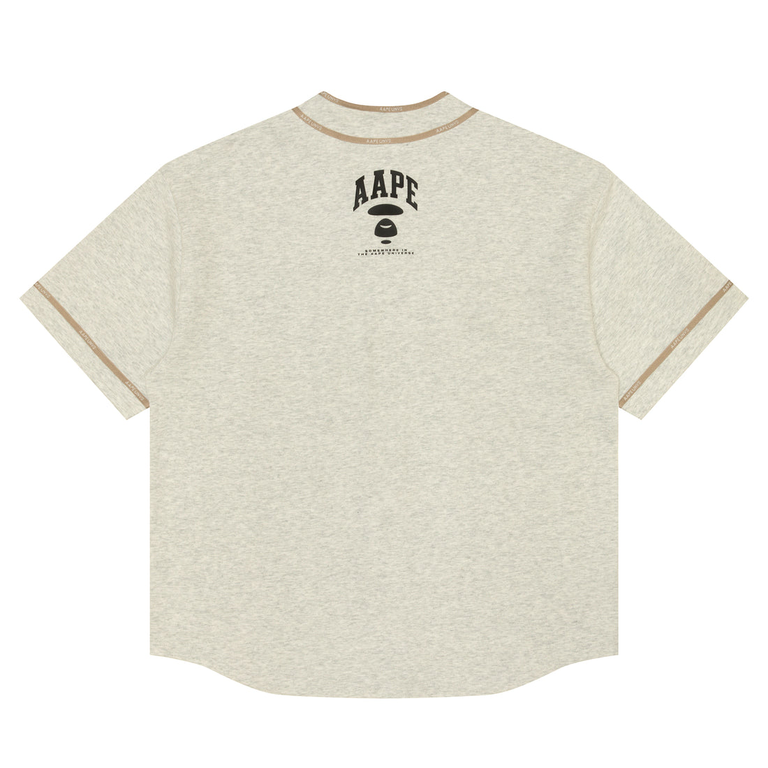 MOONFACE PATCH BASEBALL SHIRT