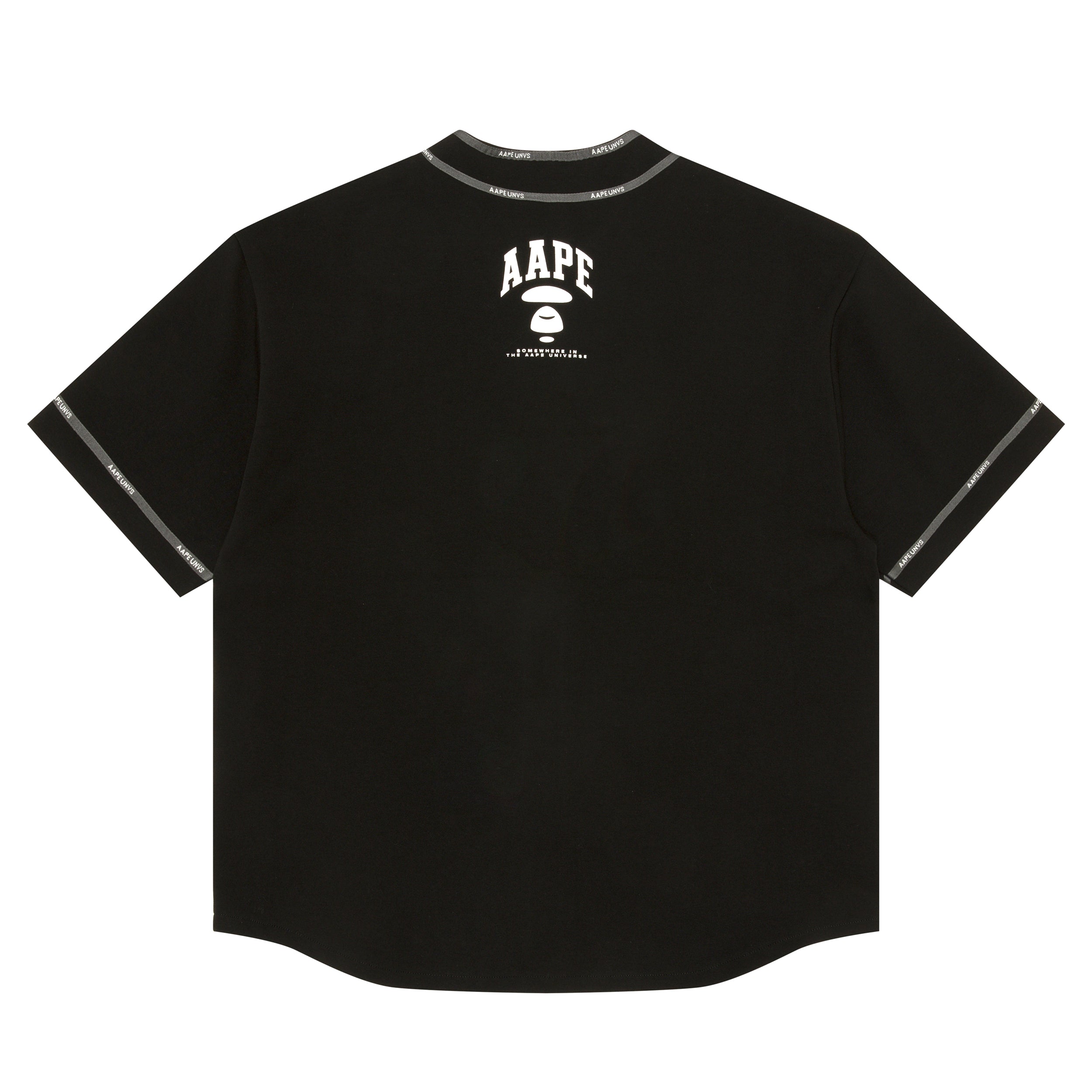 MOONFACE PATCH BASEBALL SHIRT