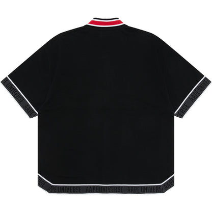 MOONFACE PATCH BASEBALL SHIRT