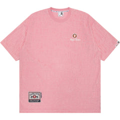 MOONFACE PATCH JACQUARD TERRY TEE