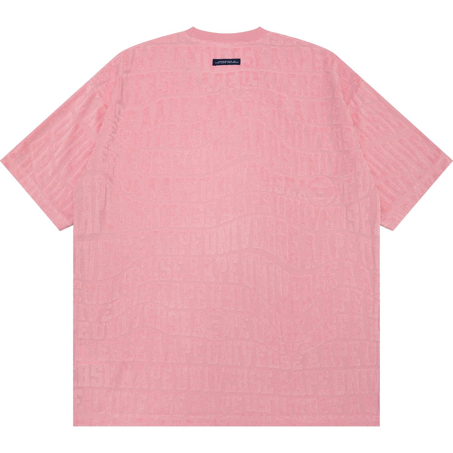 MOONFACE PATCH JACQUARD TERRY TEE