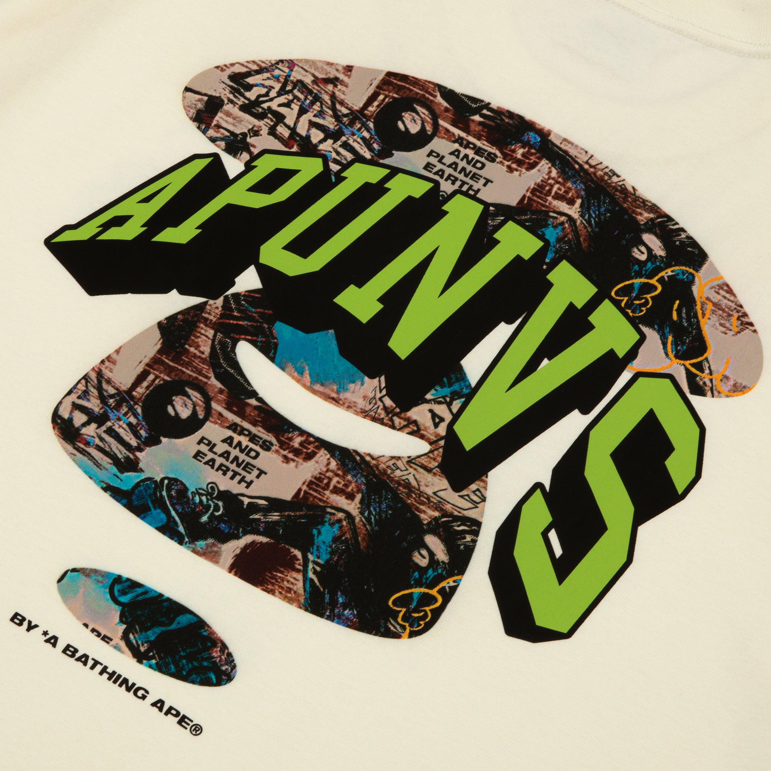 GRAFFITI LOGO PRINT TEE