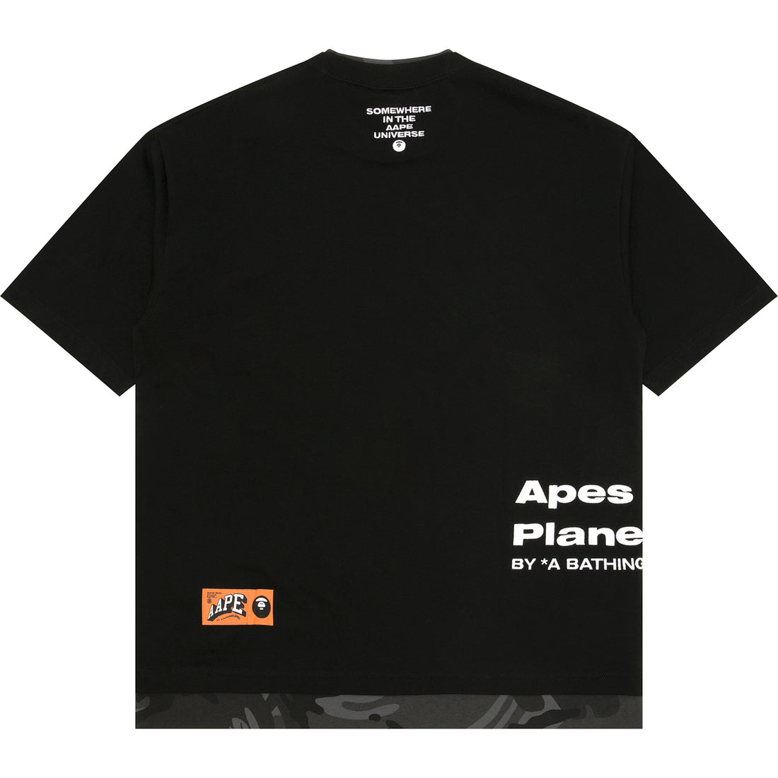 MOONFACE LOGO CAMO SHORT SLEEVE TEE