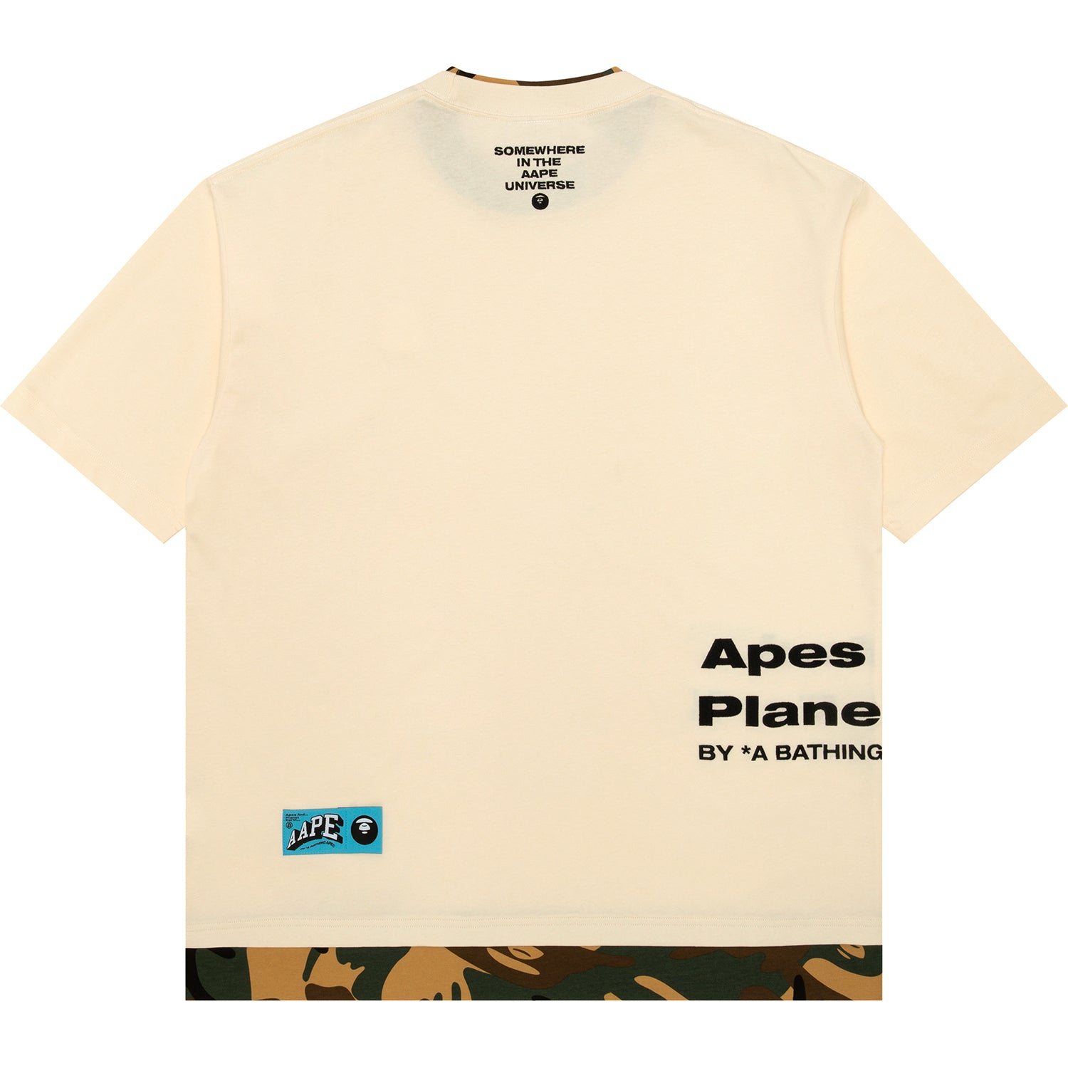 MOONFACE LOGO CAMO SHORT SLEEVE TEE