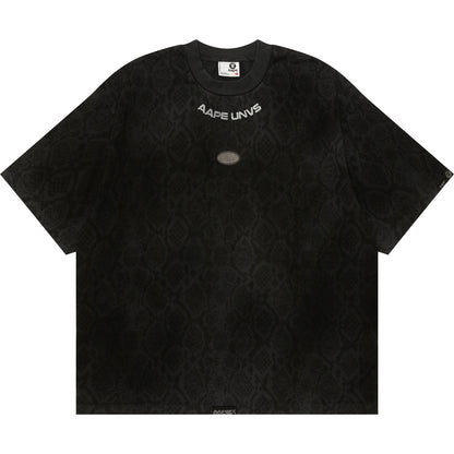 MOONFACE LOGO PATTERNED TEE