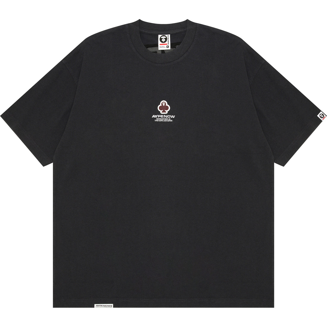 AAPENOW CLOVER MOONFACE LOGO TEE