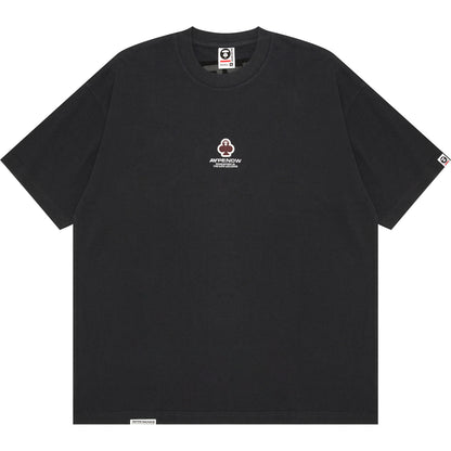 AAPENOW CLOVER MOONFACE LOGO TEE