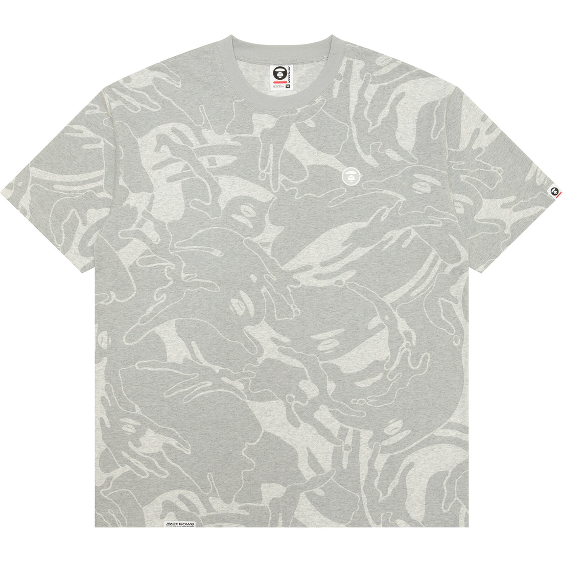 MOONFACE LOGO CAMO SHORT SLEEVE TEE