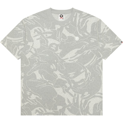 MOONFACE LOGO CAMO SHORT SLEEVE TEE