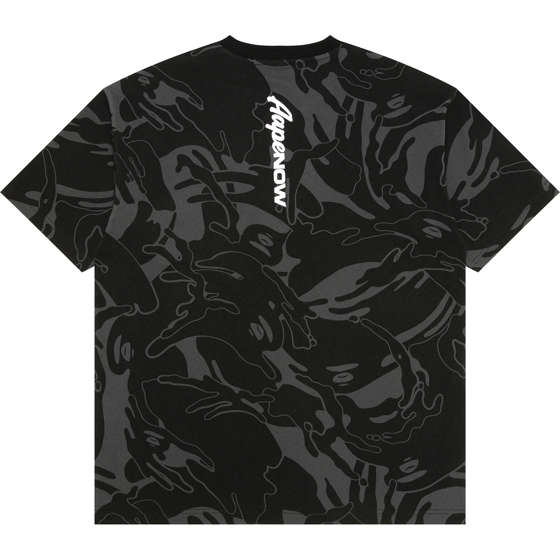 AAPTEM1602XXO/MOONFACE LOGO CAMO SHORT SLEEVE TEE