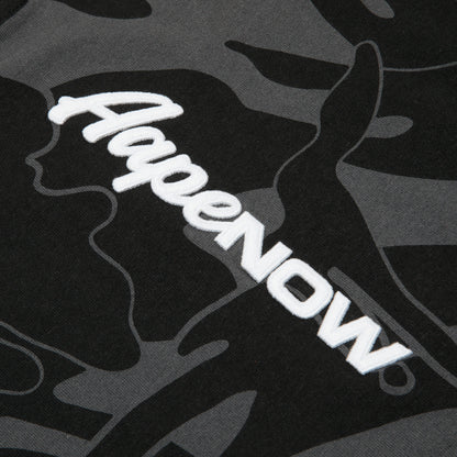 AAPTEM1602XXO/MOONFACE LOGO CAMO SHORT SLEEVE TEE