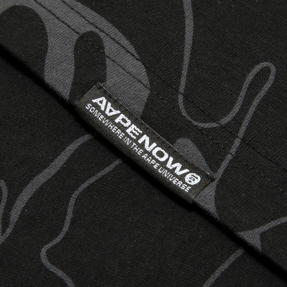 AAPTEM1602XXO/MOONFACE LOGO CAMO SHORT SLEEVE TEE