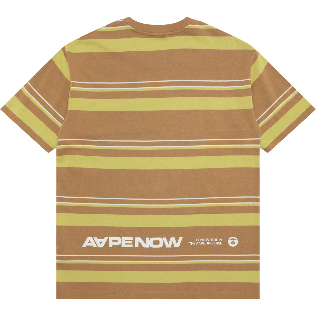 AAPTEM1605XXO/MOONFACE LOGO STRIPE TEE