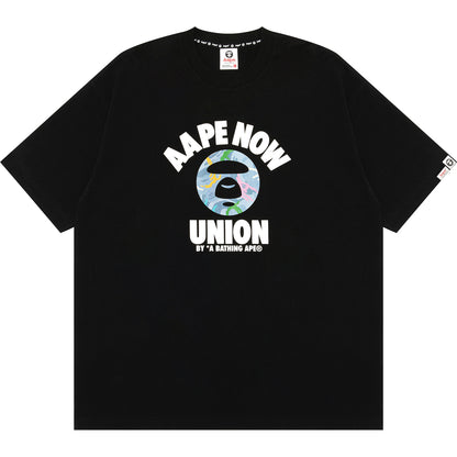 AAPENOW MOONFACE LOGO SHORT SLEEVE TEE