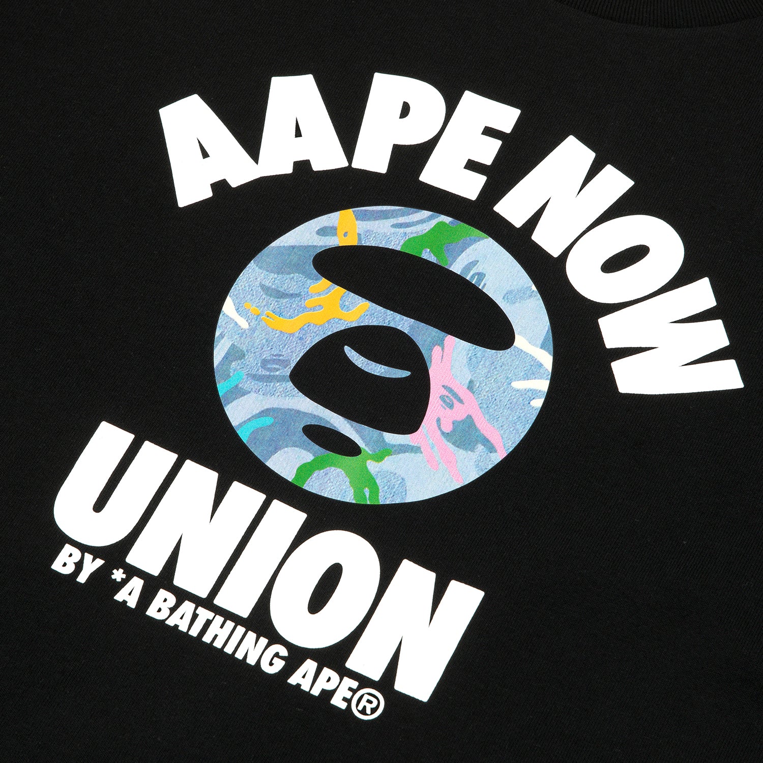 AAPENOW MOONFACE LOGO SHORT SLEEVE TEE
