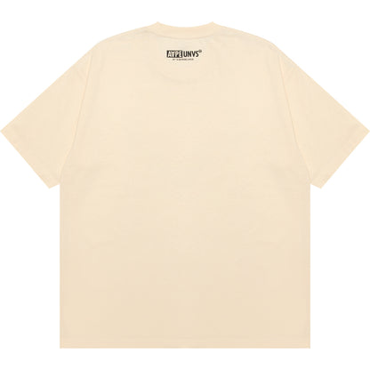AAPENOW MOONFACE LOGO SHORT SLEEVE TEE