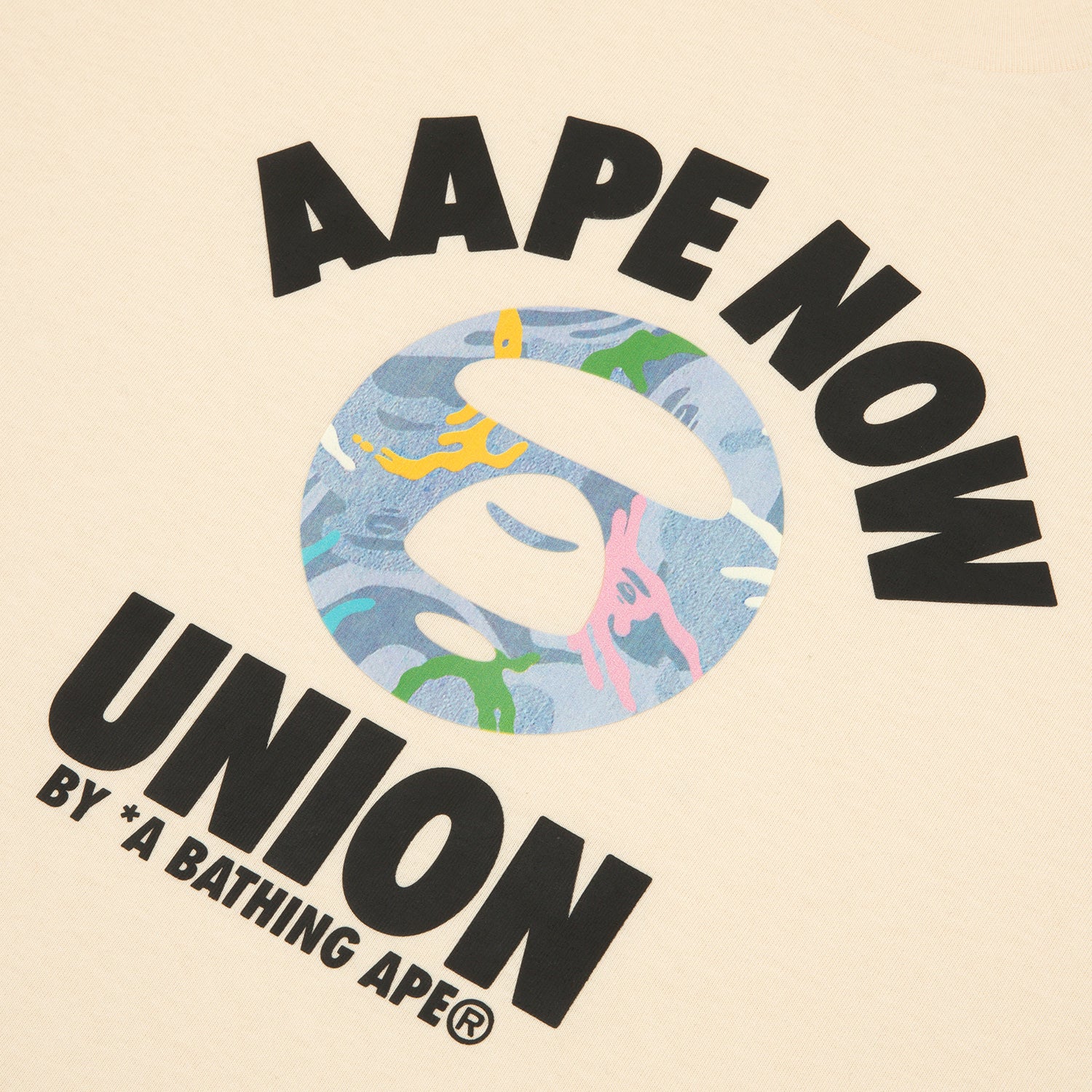 AAPENOW MOONFACE LOGO SHORT SLEEVE TEE