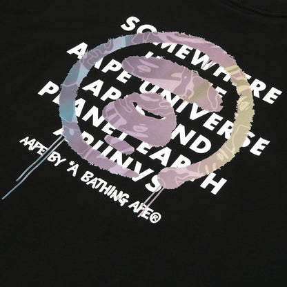 AAPEUNVS MOONFACE LOGO SHORT SLEEVE TEE