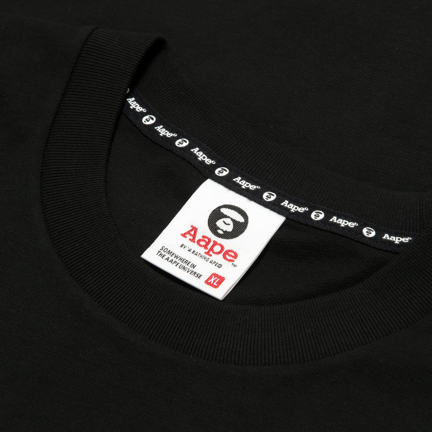 AAPEUNVS MOONFACE LOGO SHORT SLEEVE TEE