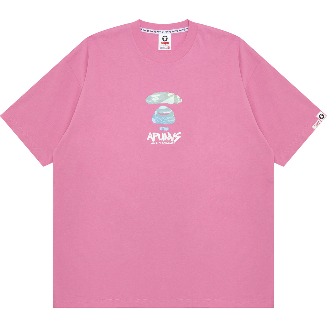 AAPEUNVS MOONFACE LOGO SHORT SLEEVE TEE