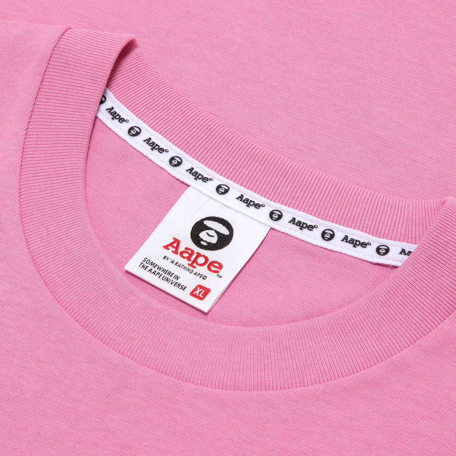 AAPEUNVS MOONFACE LOGO SHORT SLEEVE TEE