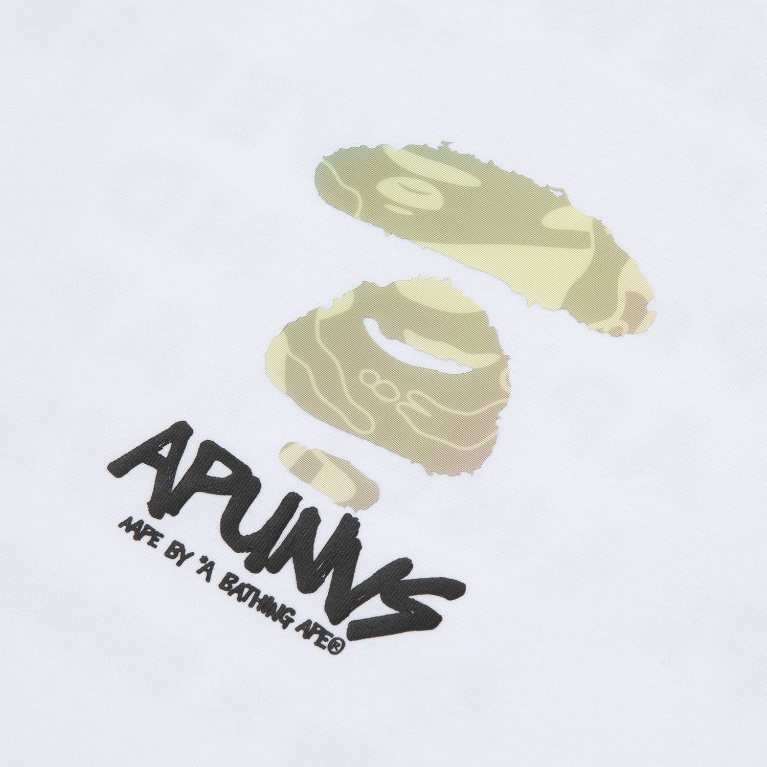 AAPEUNVS MOONFACE LOGO SHORT SLEEVE TEE