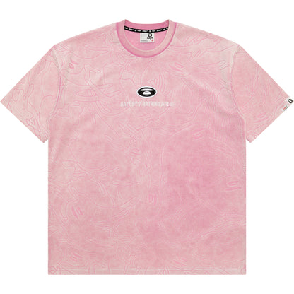 MOONFACE LOGO CAMO WASHED TEE