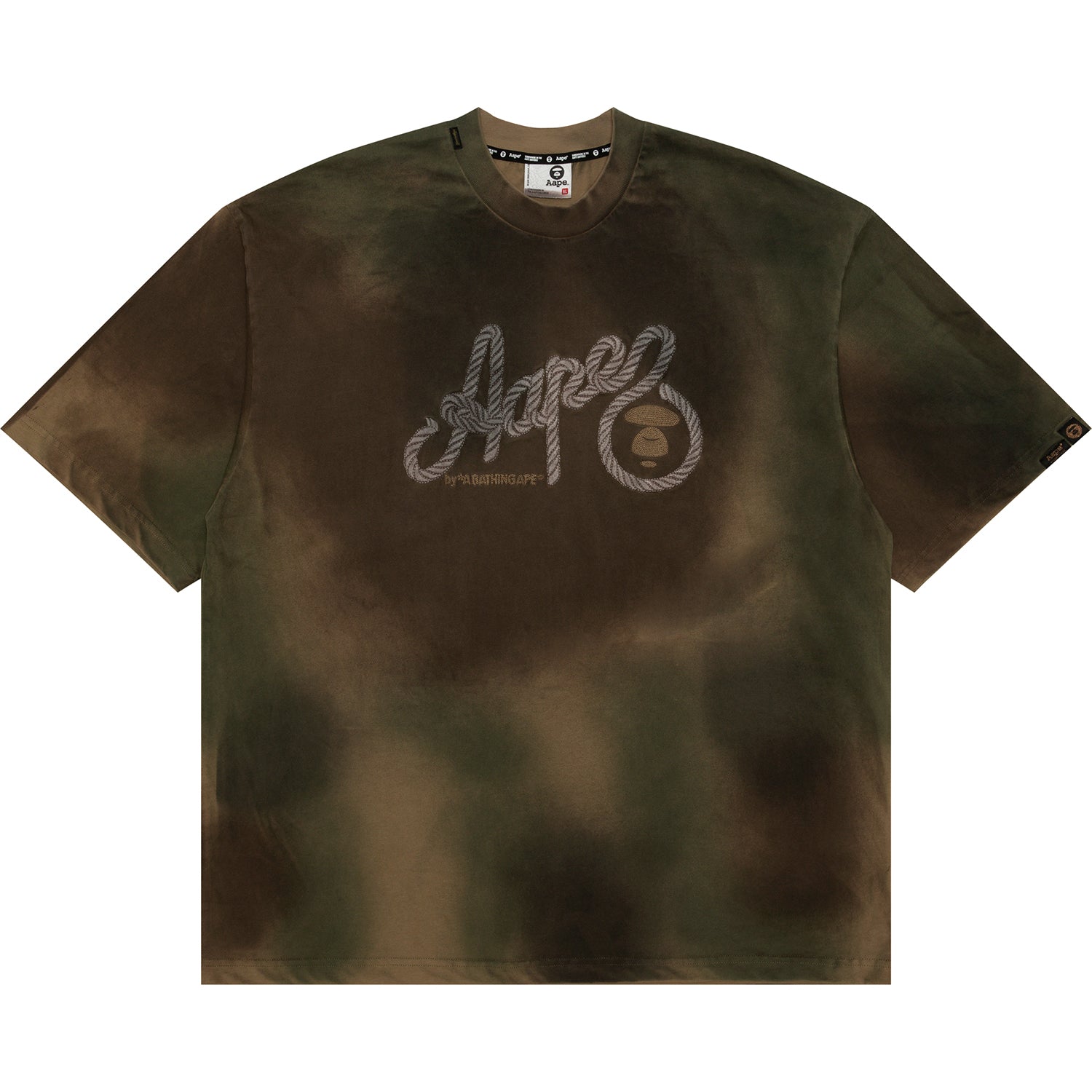 Aape アメリカンフットボールシャツ Lサイズ ブラック Aape アメリカンフットボールシャツ Lサイズ ブラック