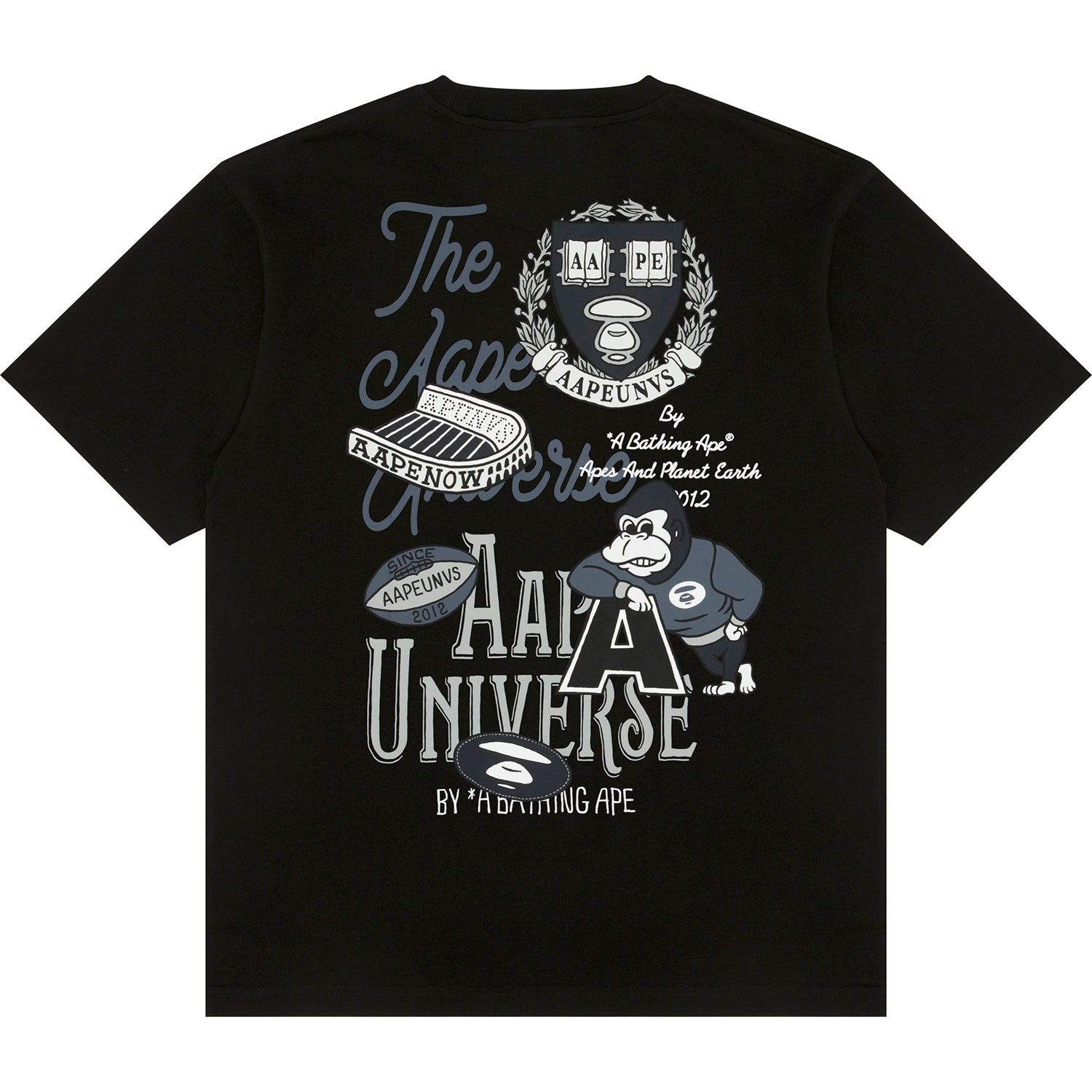 AAPEUNVS MOONFACE GRAPHIC TEE