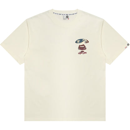 AAPEUNVS MOONFACE GRAPHIC TEE