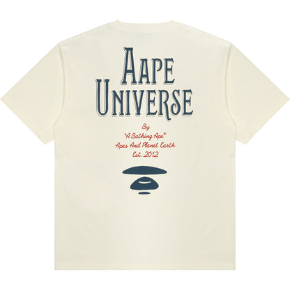 AAPEUNVS MOONFACE GRAPHIC TEE