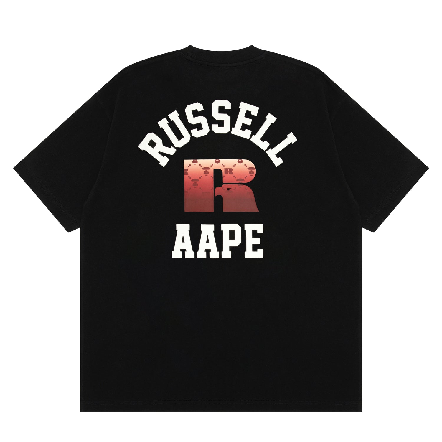 AAPE X RUSSELL ATHLETIC PRINTED TEE